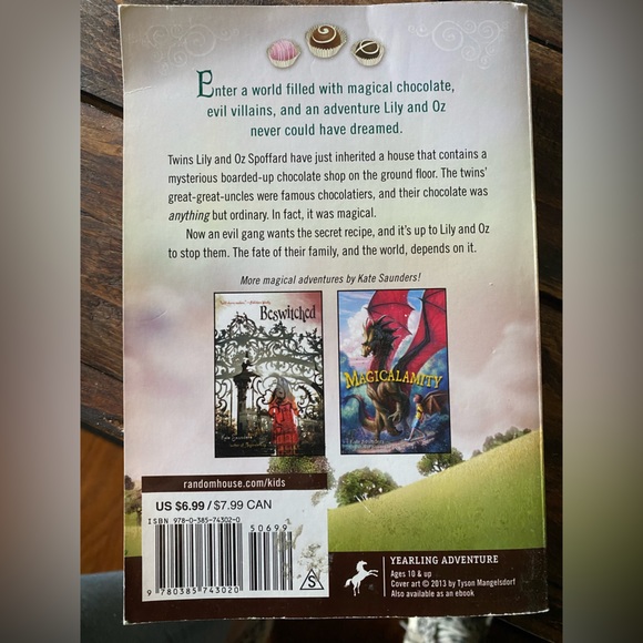 The Whizz Pop Chocolate Shop by Kate Saunders- Book - Picture 2 of 2